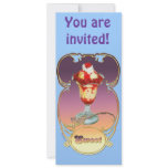 Ice Cream Sundae Retro Raspberry Invite