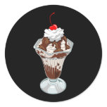 Ice Cream Sundae stickers