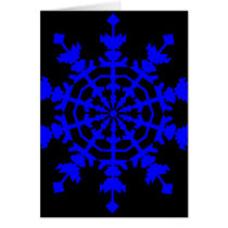 Ice Crystal - Blue