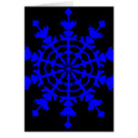 Ice Crystal - Blue cards