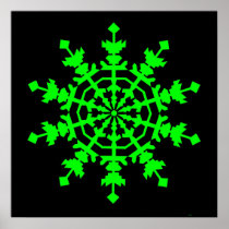 Ice Crystal - Green