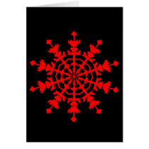 Ice Crystal - Red