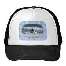 Ice Crystals template frame Mesh Hat