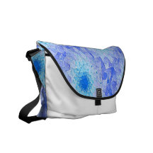 Ice Cubes Fractal Art-digital ice-cool-UnIqUe!! Courier Bags