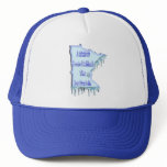 Ice Curtain Refugee Mesh Hat