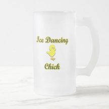 Ice Dancing Chick Coffee Mugs