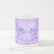Ice dragons frosty mug