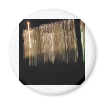 Ice Droplets Refrigerator Magnet