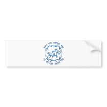 ICE FISHING BUMPER STICKER