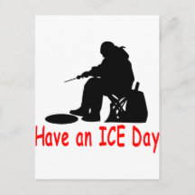 ice fishing template