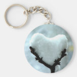 Ice Heart Keychain