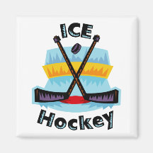 Ice Hockey Magnets