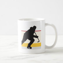 ice hockey player on the move mugs