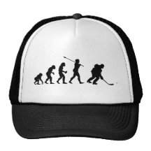 Ice Hockey Player Trucker Hat