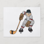 ice hockey player waiting flyers