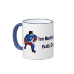 Ice Hockey Players Walk On Water Coffee Mugs
