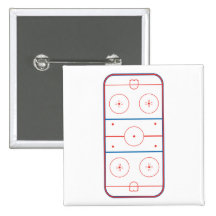 ice hockey rink graphic pins