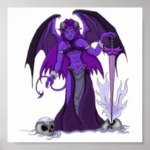 Ice Nymph (Seryhon) Posters