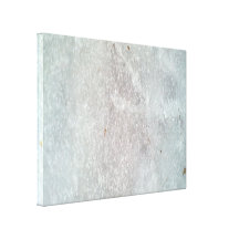 Ice on the ground stretched canvas print