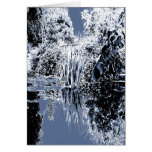 ice pond greeting card