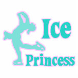 ice princess figure skating pastel design photo cutouts