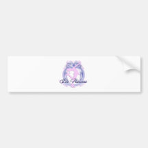 Ice Princess Pink/Purple Bumper Stickers