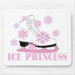 Ice Princess Skate mousepads