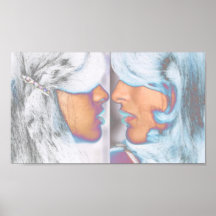 Ice princesses (lip stick girls) posters