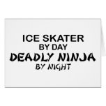 Ice Skater Deadly Ninja by Night Cards