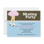 Ice Skating Birthday invitations