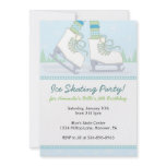 Ice Skating Birthday Party Invitations
