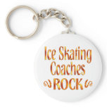 Ice Skating Coaches Rock keychains