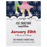 Ice Skating Competition (Dark Blue) flyers