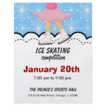 Ice Skating Competition flyers