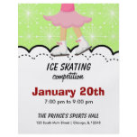 Ice Skating Competition (Green) flyers