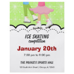 Ice Skating Competition (Green) flyers