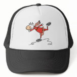 Ice Skating Cow Hat