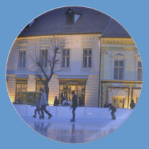 Ice skating plates