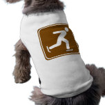 Ice Skating Highway Sign pet clothing