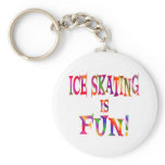 Ice Skating is Fun keychains