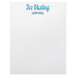 ICE SKATING letterhead