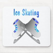 Ice Skating Mouse Mats