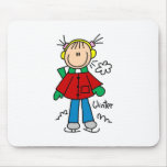 Ice Skating On A Cold Winter Day Mousepad