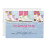Ice Skating Party for Girls Invitations