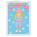 Ice Skating Party Invitation Cards
