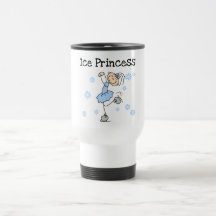 Ice Skating Princess Tshirts and Gifts Mug