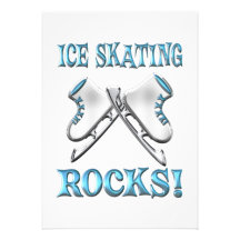 Ice Skating Rocks Invites