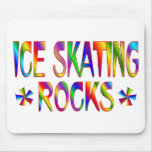 ICE SKATING ROCKS MOUSE PADS