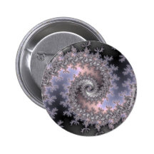 Ice Swirl - Fractal Pin