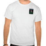Ice tree at night t-shirts